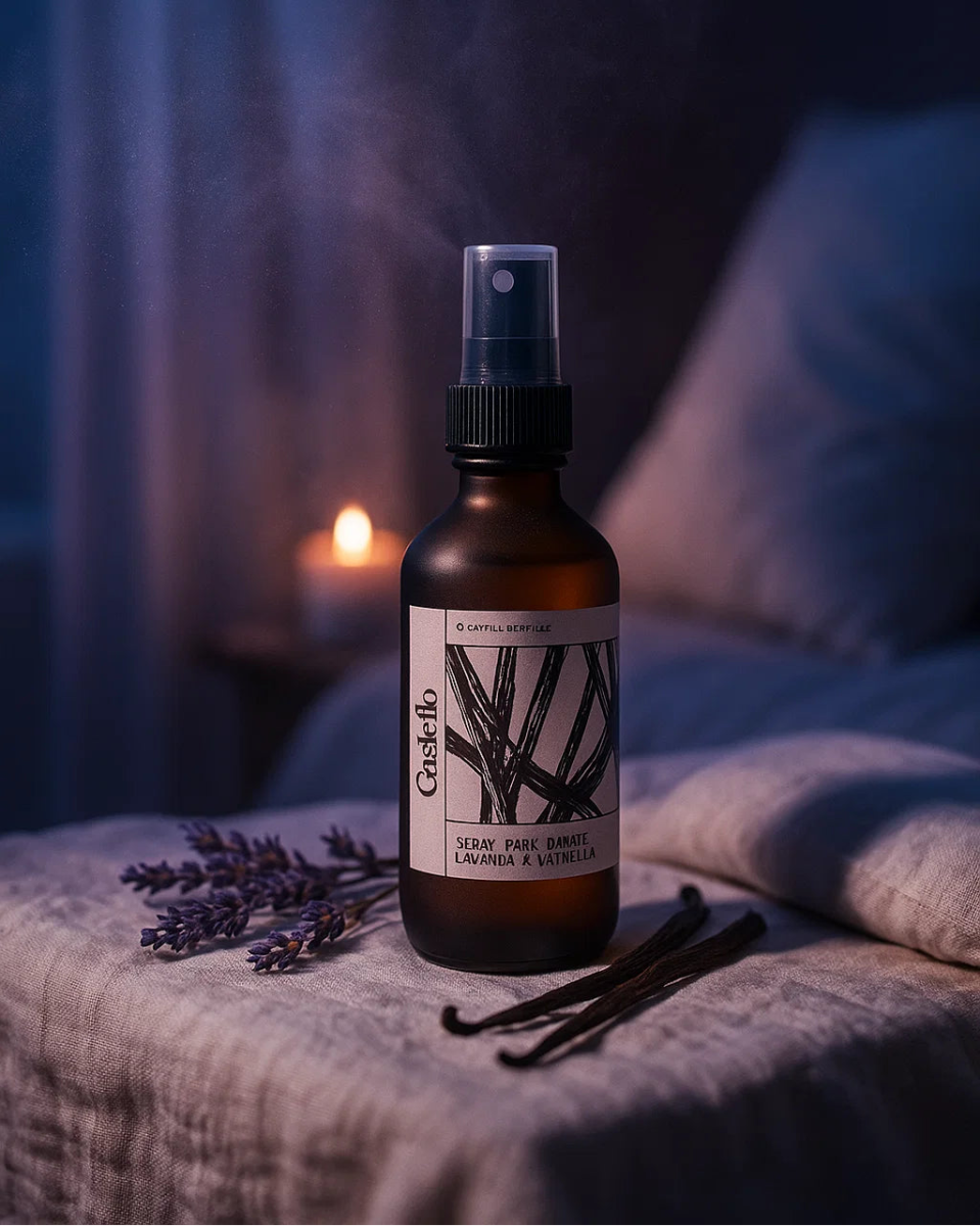 🌙 Adiós Insomnio: Spray Relajante de Lavanda & Vainilla Grado Terapéutico - GlobalyShop