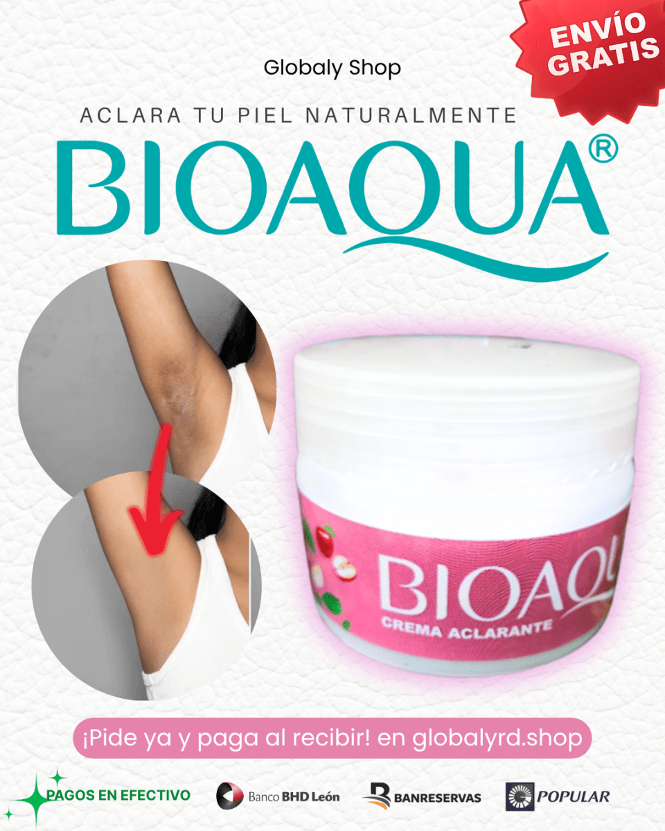Crema Aclarante BIOAQUA | Aclara tu piel naturalmente con BIOAQUA - GlobalyShop
