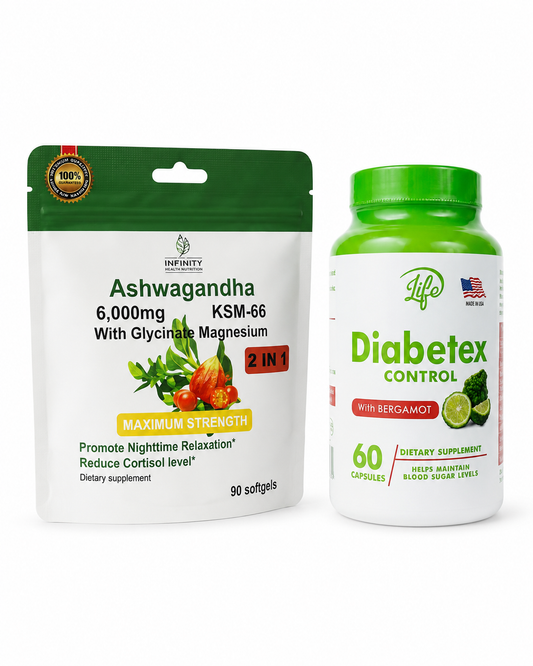 Kit Equilibrio Total 🌿 — Controla el Estrés y el Azúcar