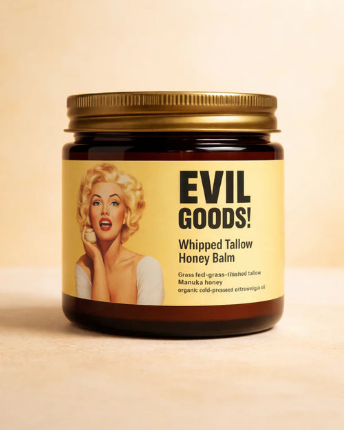La crema viral en RD para piel seca y maltratada 🔥EVIL GOODS - Sebo de Res Citrus 🧴🍊