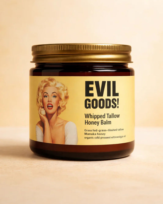 La crema viral en RD para piel seca y maltratada 🔥EVIL GOODS - Sebo de Res Citrus 🧴🍊