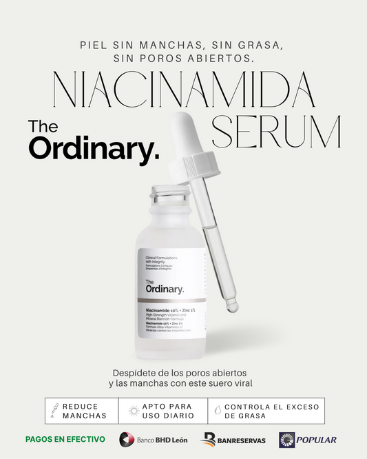 The Ordinary Serum Niacinamide | Controla la grasa y mejora el tono de tu piel
