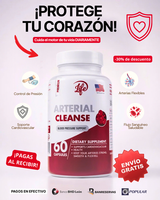 🫀 Arterial Cleanse - Limpieza Arterial y Salud Cardiovascular