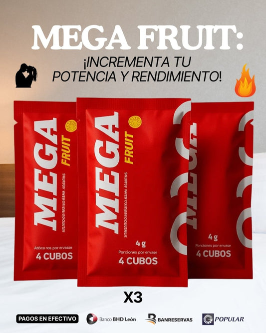 💊Combo de 3 sobres Mega Fruit Podrá hacerlo más de TRES veces seguidas🔥 - GlobalyShop
