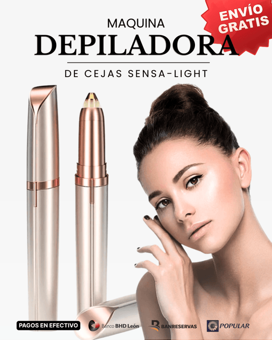 💖Depila tus cejas al instante y sin dolor | DEPILADORA SENSA - LIGHT PARA TUS CEJAS✨ - GlobalyShop