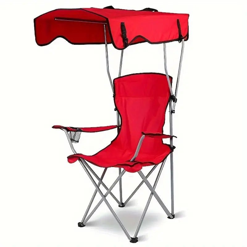 ☀️🍹¡Disfruta del SOL sin sacrificar tu comodidad! con la Silla de Playa con TOLDO - GlobalyShop