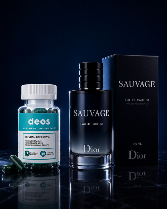 Kit Hombre Perfecto 🖤 — DEOS + Sauvage Elixir
