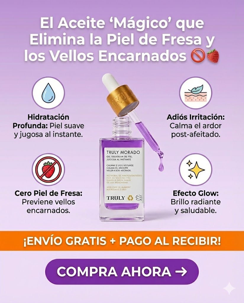 El Aceite "Mágico" que Elimina la Piel de Fresa y los Vellos Encarnados 🚫🍓 - GlobalyShop