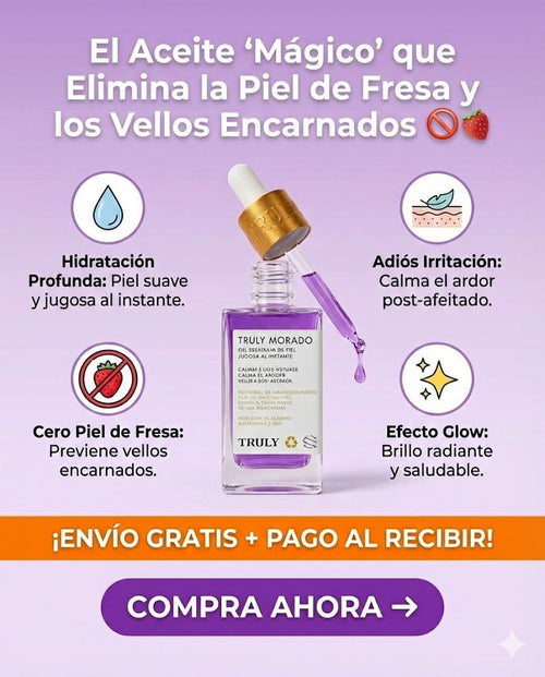 El Aceite "Mágico" que Elimina la Piel de Fresa y los Vellos Encarnados 🚫🍓 - GlobalyShop