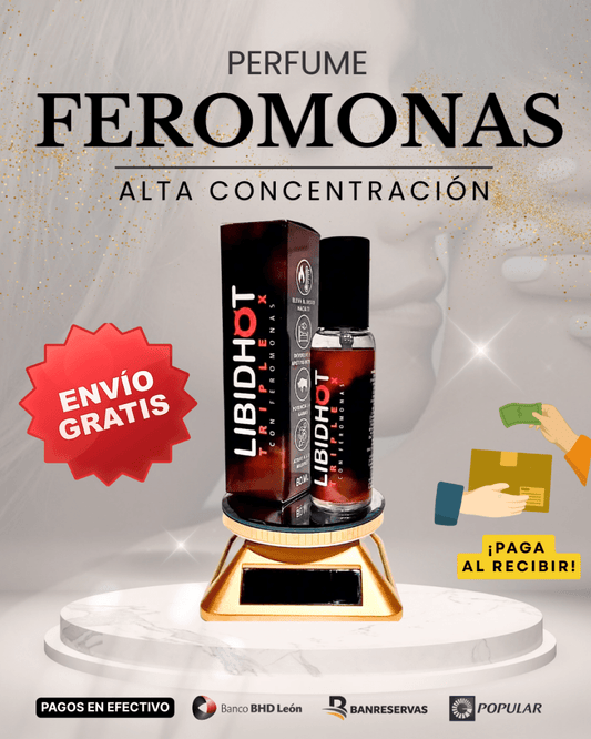 ✨el Perfume de Feromonas LIBIDHOT – La fragancia que despierta el deseo💋 - GlobalyShop