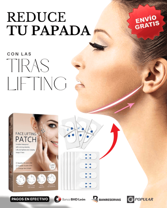 🎯 ¡Luce un rostro más definido sin cirugía! | 💫 Tiras lifting facial invisibles – Resultados al instante 120 PIEZAS - GlobalyShop