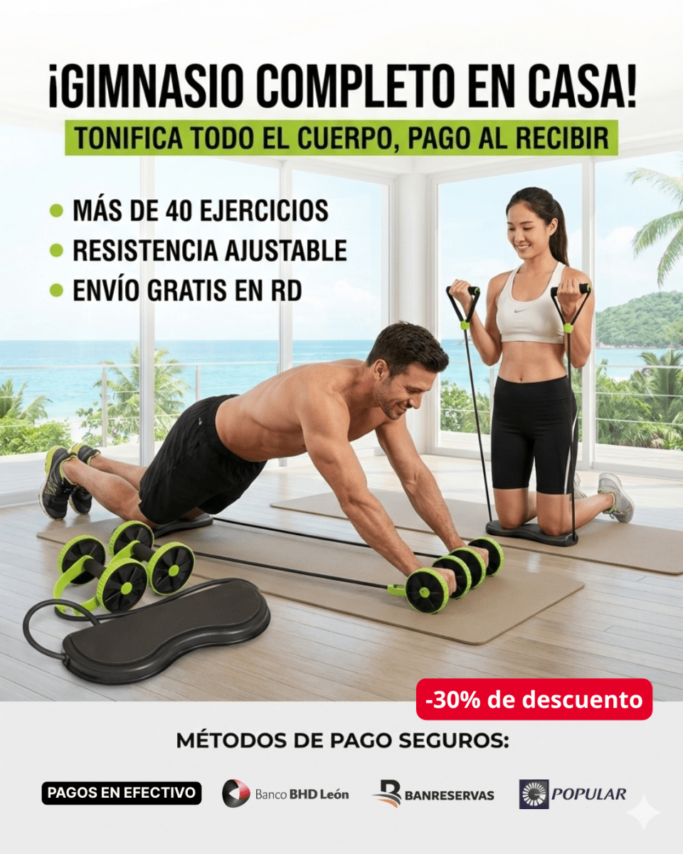 💪 ¡No Cojas más Lucha en el Gym! Entrena Pro con el Revoflex Multitrainer. - GlobalyShop
