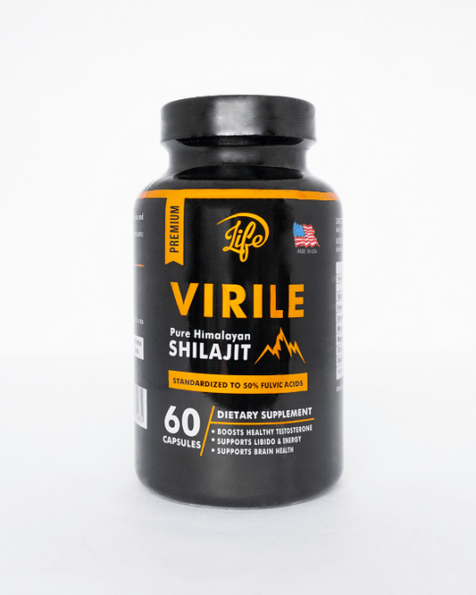 Shilajit Virile Premium – Energía, enfoque y vitalidad masculina en cada cápsula - GlobalyShop