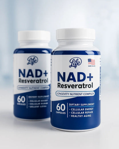 😴🥱¿Te sientes CANSADO? y DESORIENTADO Activa tus células, protege tu mente 💡 | NAD+ con Resveratrol - GlobalyShop